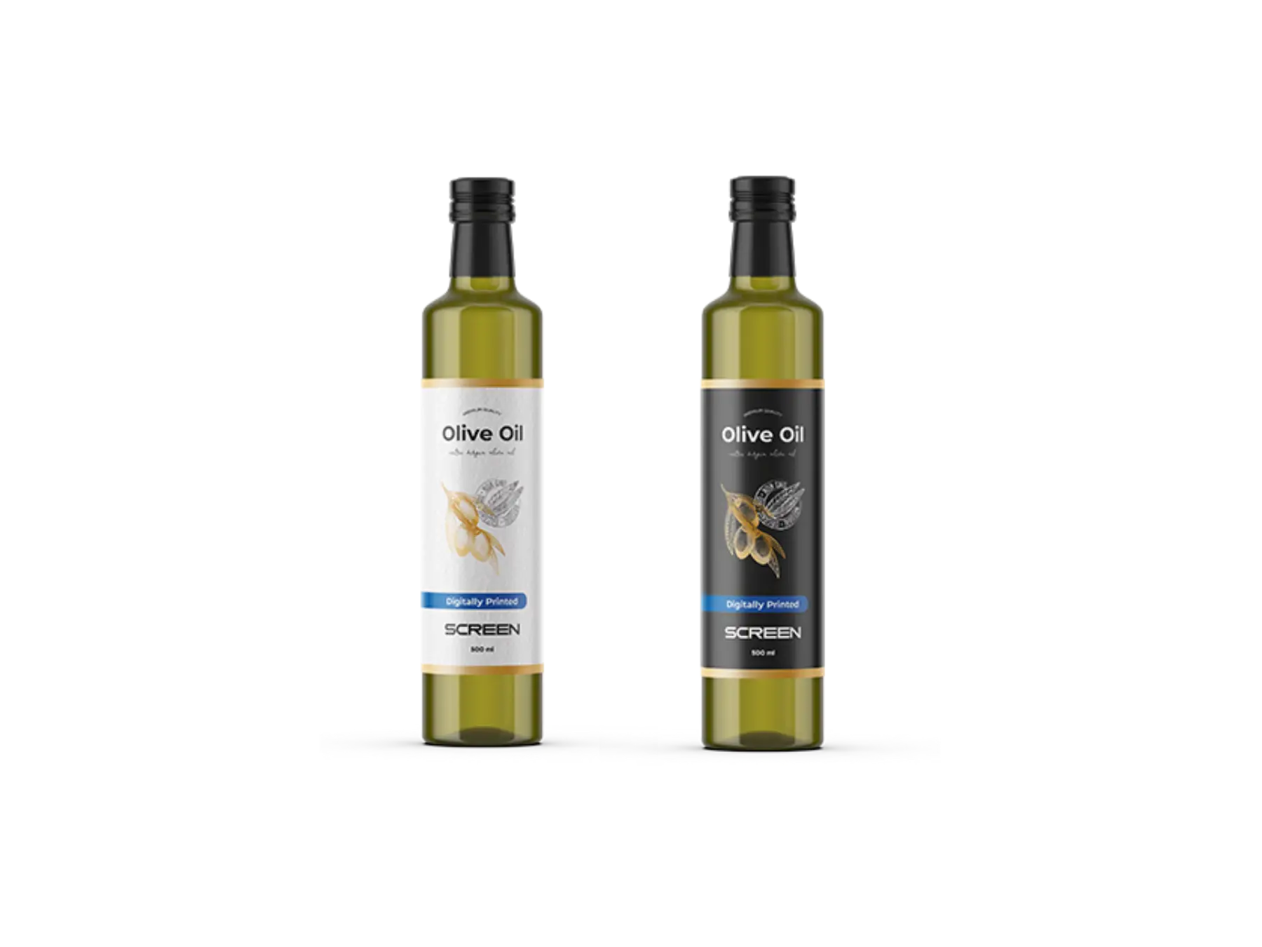 Food & Beverage label example